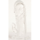 Прозрачная гелевая насадка с клиторальным отростком - 13 см. - Toyfa Basic - в Орле купить с доставкой Прозрачная гелевая насадка с клиторальным отростком - 13 см. - Toyfa Basic - в Орле купить с доставкой