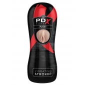 Мастурбатор-вагина Vibrating Pussy Stroker с вибрацией - Pipedream - в Орле купить с доставкой