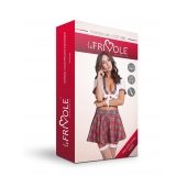 Пикантный костюм школьницы-старшеклассницы - Le Frivole купить с доставкой Пикантный костюм школьницы-старшеклассницы - Le Frivole купить с доставкой