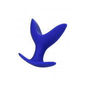 Синяя силиконовая расширяющая анальная втулка Bloom - 9 см. - ToyFa в Орле Синяя силиконовая расширяющая анальная втулка Bloom - 9 см. - ToyFa