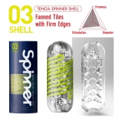 Мастурбатор SPINNER Shell - Tenga - в Орле купить с доставкой