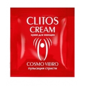Пробник возбуждающего крема для женщин Clitos Cream - 1,5 гр. - Биоритм - купить с доставкой в Орле
