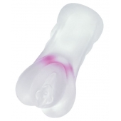 Прозрачный реалистичный мастурбатор Juicy Pussy Crystal Rose - ToyFa - в Орле купить с доставкой