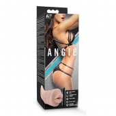 Телесный мастурбатор-ротик Angie - Blush Novelties - в Орле купить с доставкой