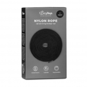 Черная веревка для бондажа Easytoys Bondage Rope - 5 м. - Easy toys - купить с доставкой в Орле