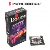 Ароматизированные презервативы DOMINO  Фруктовый слот  - 6 шт. - Domino - купить с доставкой в Орле