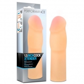 Телесная насадка-удлинитель на пенис PERFORMANCE 1.5INCH COCK XTENDER - 16 см. - Blush Novelties - в Орле купить с доставкой