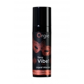 Разогревающий гель для массажа ORGIE Sexy Vibe Hot с эффектом вибрации - 15 мл. - ORGIE - купить с доставкой в Орле