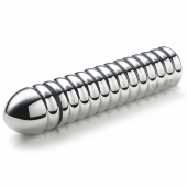 Рельефный фаллос для интенсивного электросекса Groovey George - 20 см. - MyStim - купить с доставкой в Орле