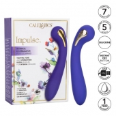 Фиолетовый вибромассажер с электростимуляцией Intimate Estim Petite G Wand - 19 см. - California Exotic Novelties - купить с доставкой в Орле