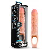 Телесный реалистичный фаллоудлинитель 9 Inch Silicone Cock Sheath Penis Extender - 22,86 см. - Blush Novelties - в Орле купить с доставкой