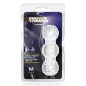 Прозрачный фигурный мастурбатор Master Stroker - Blush Novelties - в Орле купить с доставкой