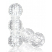 Прозрачный фигурный мастурбатор Master Stroker - Blush Novelties - в Орле купить с доставкой