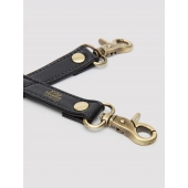 Черный фиксатор для манжет Bound to You Faux Leather Hogtie - Fifty Shades of Grey - купить с доставкой в Орле