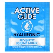 Лубрикант на водной основе Active Glide с гиалуроновой кислотой - 3 гр. - Биоритм - купить с доставкой в Орле