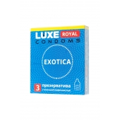 Текстурированные презервативы LUXE Royal Exotica - 3 шт. - Luxe - купить с доставкой в Орле