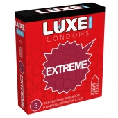 Текстурированные презервативы LUXE Royal Extreme - 3 шт. - Luxe - купить с доставкой в Орле