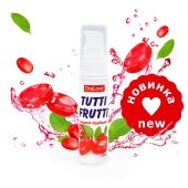 Гель-смазка Tutti-frutti со вкусом барбариса - 30 гр. - Биоритм - купить с доставкой в Орле
