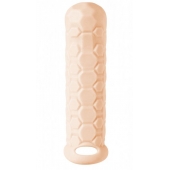 Телесный фаллоудлинитель Homme Long - 15,5 см. - Lola Games - в Орле купить с доставкой