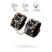 Оковы Anonymo с анималистическим принтом - ToyFa - купить с доставкой в Орле Оковы Anonymo с анималистическим принтом - ToyFa - купить с доставкой в Орле