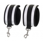 Серебристо-черные оковы Anonymo - ToyFa - купить с доставкой в Орле Серебристо-черные оковы Anonymo - ToyFa - купить с доставкой в Орле