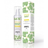 Разогревающее массажное масло Gourmet Spearmint Organic с органическими ингредиентами - 50 мл. - Exsens - купить с доставкой в Орле