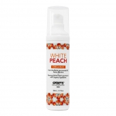 Разогревающее массажное масло Gourmet White Peach Organic с органическими ингредиентами - 50 мл. - Exsens - купить с доставкой в Орле