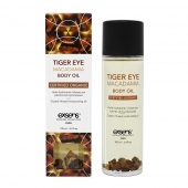 Органическое массажное масло TIGER EYE MACADAMIA - 100 мл. - Exsens - купить с доставкой в Орле
