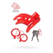 Красный мужской пояс верности из пластика - ToyFa - купить с доставкой в Орле