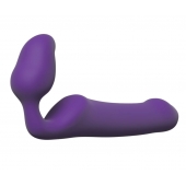 Фиолетовый безремневой страпон Queens L - Adrien Lastic - купить с доставкой в Орле