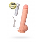 Реалистичный вибратор TOYFA RealStick Elite Vibro - 24 см. - ToyFa купить в Орле с доставкой в Orgasmix.ru Реалистичный вибратор TOYFA RealStick Elite Vibro - 24 см. - ToyFa