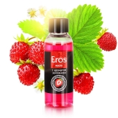 Массажное масло Eros fantasy с ароматом земляники - 50 мл. - Биоритм - купить с доставкой в Орле