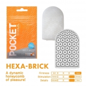 Карманный мастурбатор HEXA-BRICK - Tenga - в Орле купить с доставкой