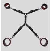 Изысканный набор фиксаций на кровати Reversible Under Mattress Restraint Set - Fifty Shades of Grey - купить с доставкой в Орле
