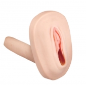 Мастурбатор-вагина с вибрацией и выносным пультом управления REALSTUFF SMOOTH   BALD - Dream Toys - в Орле купить с доставкой