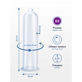 Презервативы MY.SIZE размер 69 - 3 шт. - My.Size - купить с доставкой в Орле