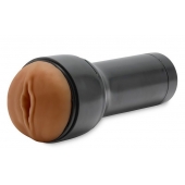 Коричневый мастурбатор-вагина Feel Stroker - Kiiroo - в Орле купить с доставкой