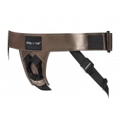 Бронзовый пояс для насадок Curious Harness - Strap-on-me - купить с доставкой в Орле