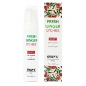 Возбуждающий гель Fresh Ginger Lychee Arousal Gel - 15 мл. - Exsens - купить с доставкой в Орле