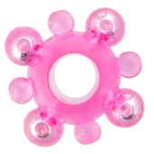 Эрекционное кольцо c бусинками - Toyfa Basic - в Орле купить с доставкой