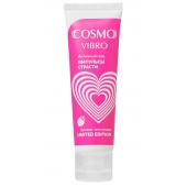 Возбуждающий гель на водно-силиконовой основе Cosmo Vibro с ароматом земляники - 50 гр. - Биоритм - купить с доставкой в Орле