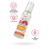 Съедобная гель-смазка Yovee «Двойной соблазн» с Д-пантенолом и вкусом клубники и дыни - 100 мл. - ToyFa - купить с доставкой в Орле