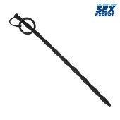 Черный стимулятор уретры Sex Expert - Sex Expert - купить с доставкой в Орле