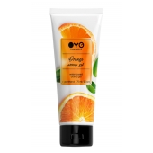 Лубрикант на водной основе OYO Aroma Gel Orange с ароматом апельсина - 75 мл. - OYO - купить с доставкой в Орле