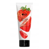 Лубрикант на водной основе OYO Aroma Gel Strawberry с ароматом клубники - 75 мл. - OYO - купить с доставкой в Орле