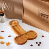 Деревянное блюдо для подачи в форме члена (32,5 х 20 х 1,7 см) - Сима-Ленд - купить с доставкой в Орле