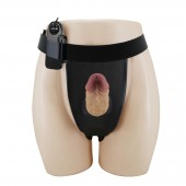 Полый вибрострапон на регулируемых трусиках Draven - 17,5 см. - Baile - купить с доставкой в Орле