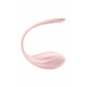 Розовое виброяйцо Ribbed Petal с пультом ДУ - Satisfyer в Орле Розовое виброяйцо Ribbed Petal с пультом ДУ - Satisfyer