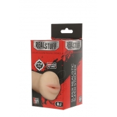 Нежный мастурбатор-ротик REALSTUFF 5INCH MASTURBATOR BJ - Dream Toys - в Орле купить с доставкой