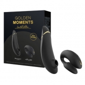 Набор для пар Golden Moments: Womanizer Premium 2 и We-Vibe Chorus - Womanizer купить в Орле с доставкой в Orgasmix.ru Набор для пар Golden Moments: Womanizer Premium 2 и We-Vibe Chorus - Womanizer